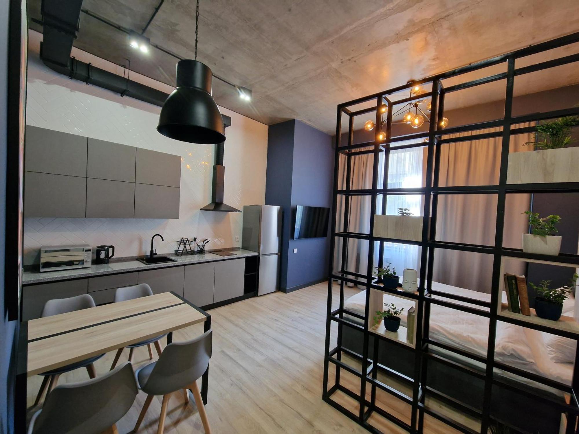 Apart Hotel Loft Alma-Ata Buitenkant foto