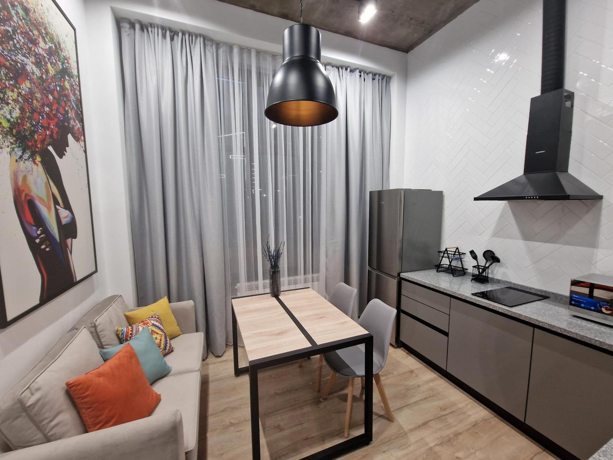 Apart Hotel Loft Alma-Ata Buitenkant foto