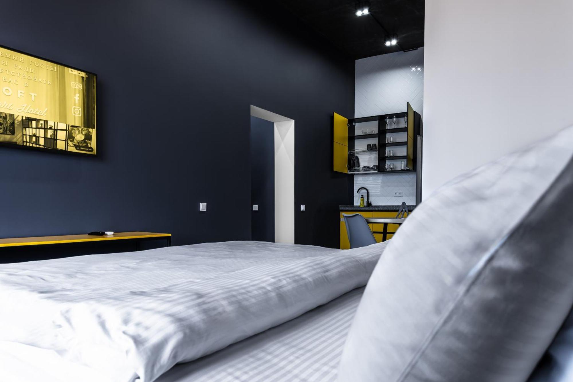 Apart Hotel Loft Alma-Ata Buitenkant foto