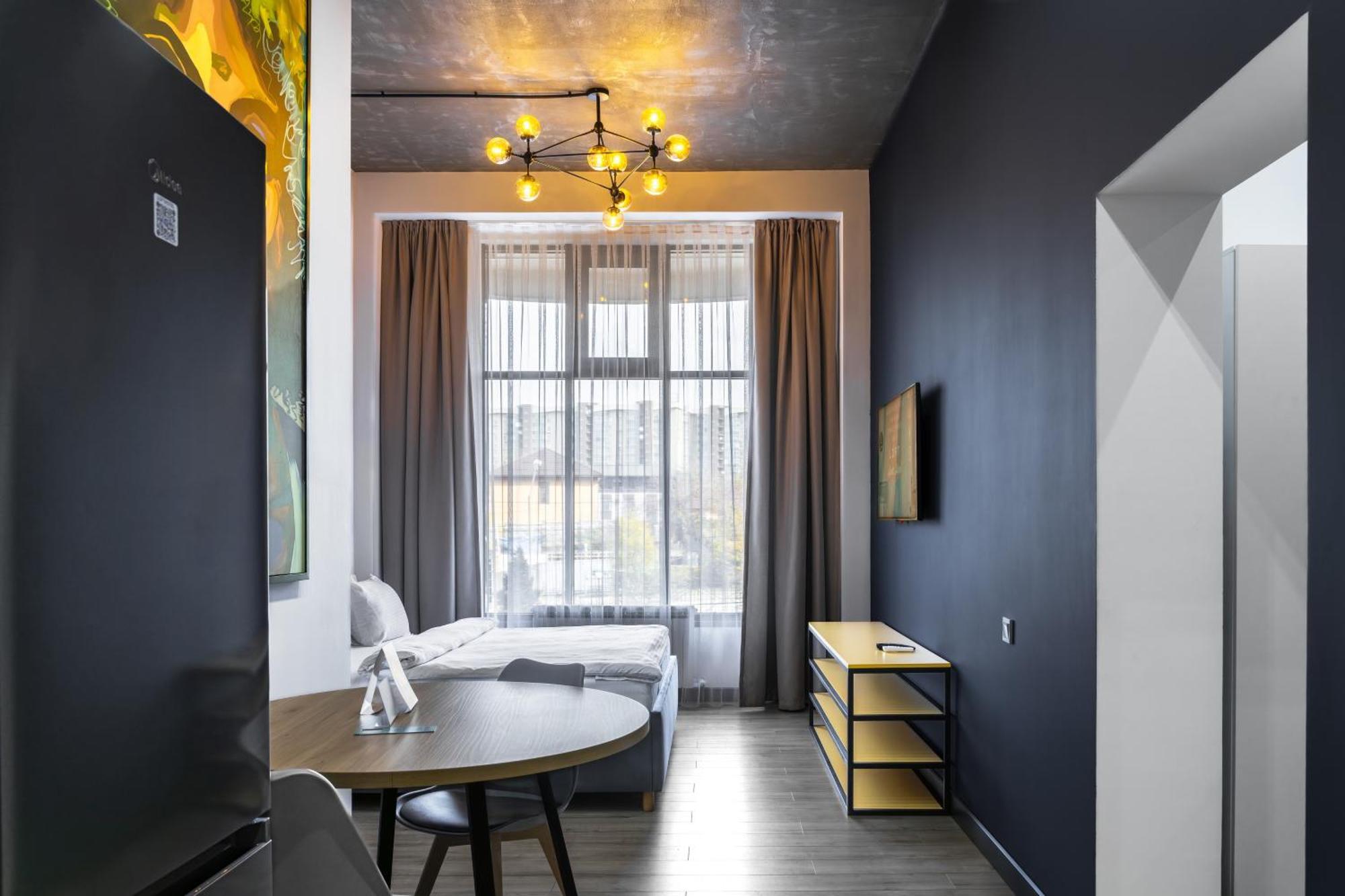 Apart Hotel Loft Alma-Ata Buitenkant foto